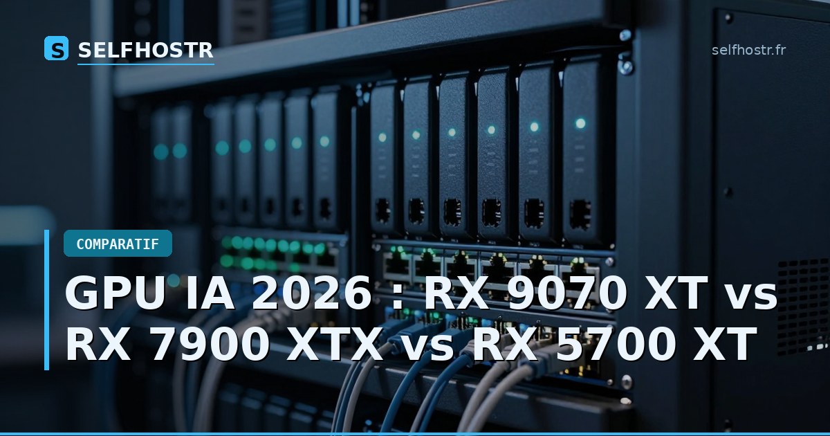 AI GPU 2026: RX 9070 XT vs RX 7900 XTX vs RX 5700 XT