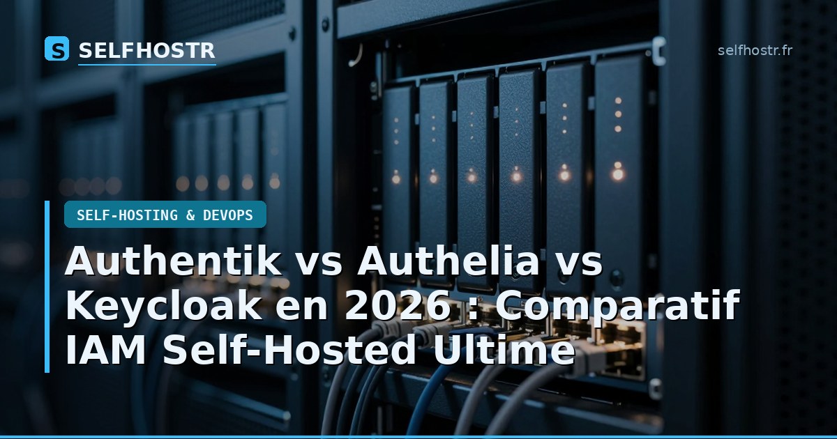 Authentik vs Authelia vs Keycloak in 2026: Ultimate Self-Hosted IAM Comparison