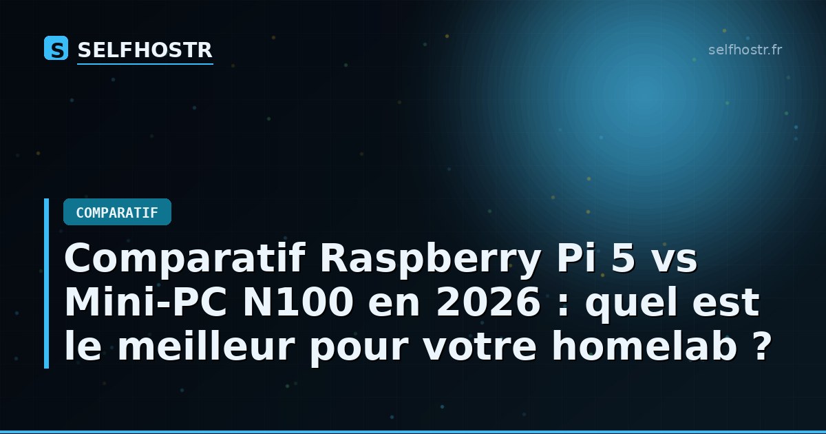Raspberry Pi 5 vs Mini-PC N100 Comparison in 2026: Which One is Best for Your Homelab?