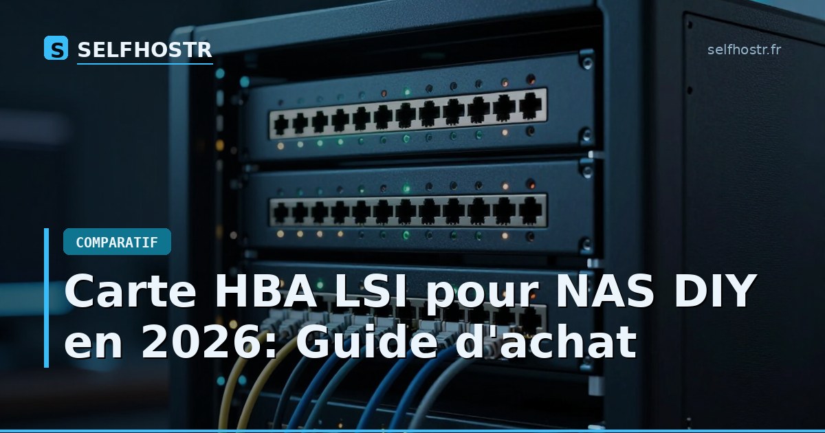 LSI HBA Cards for DIY NAS in 2026: Comparison and Buying Guide