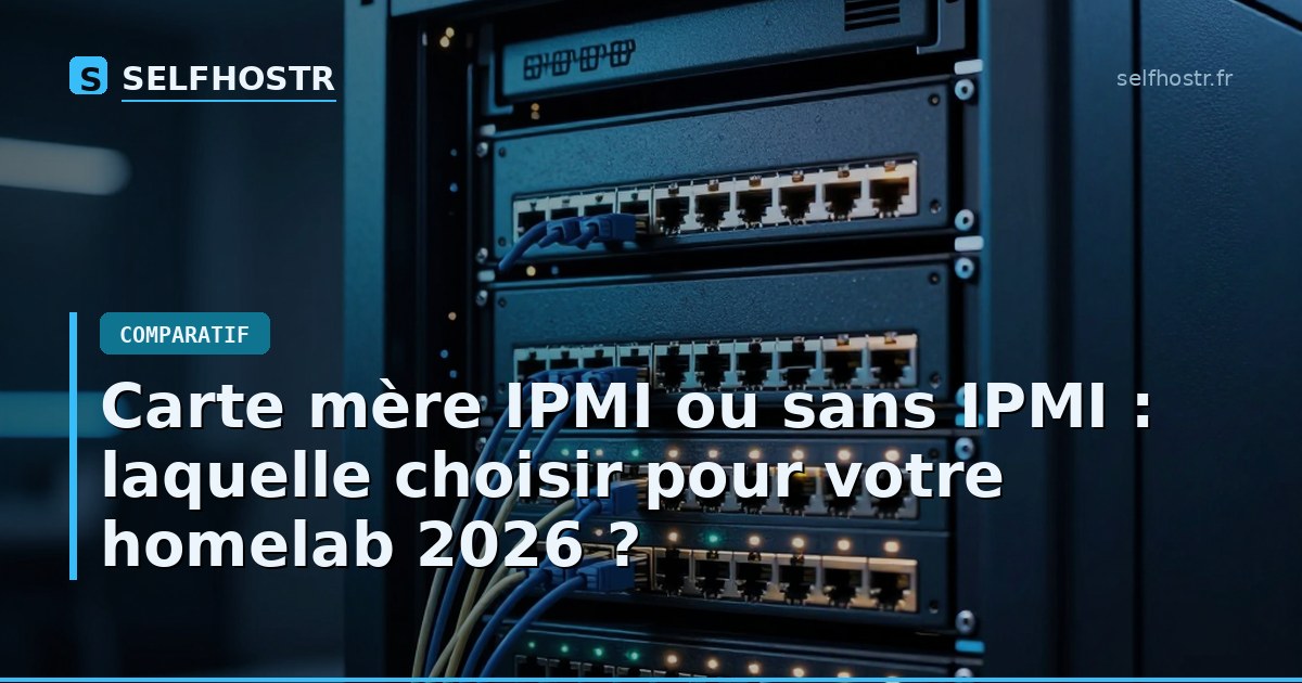 IPMI or non-IPMI motherboard: Which to choose for your homelab in 2026?