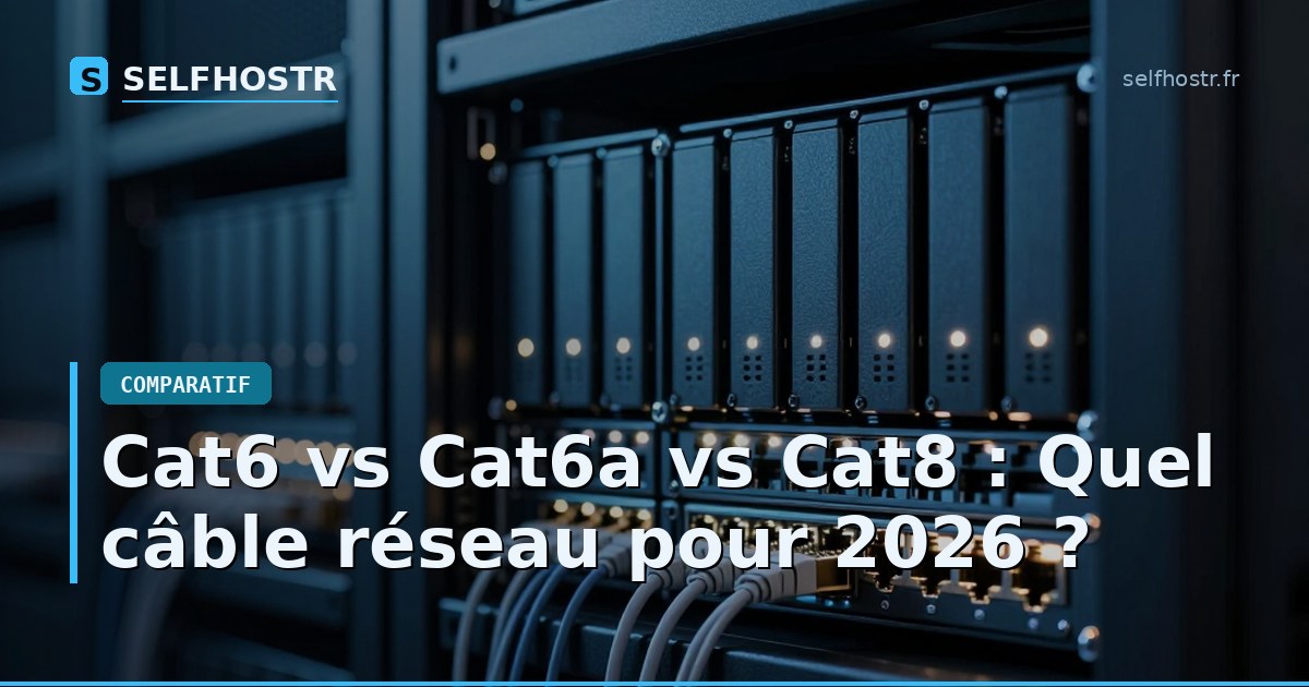 Cat6 vs Cat6a vs Cat8: Which Network Cable to Choose for 2026?