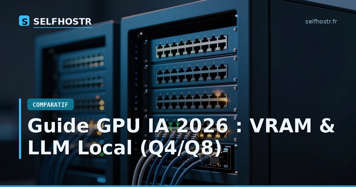 2026 AI GPU Guide: VRAM & Local LLM (Q4/Q8)