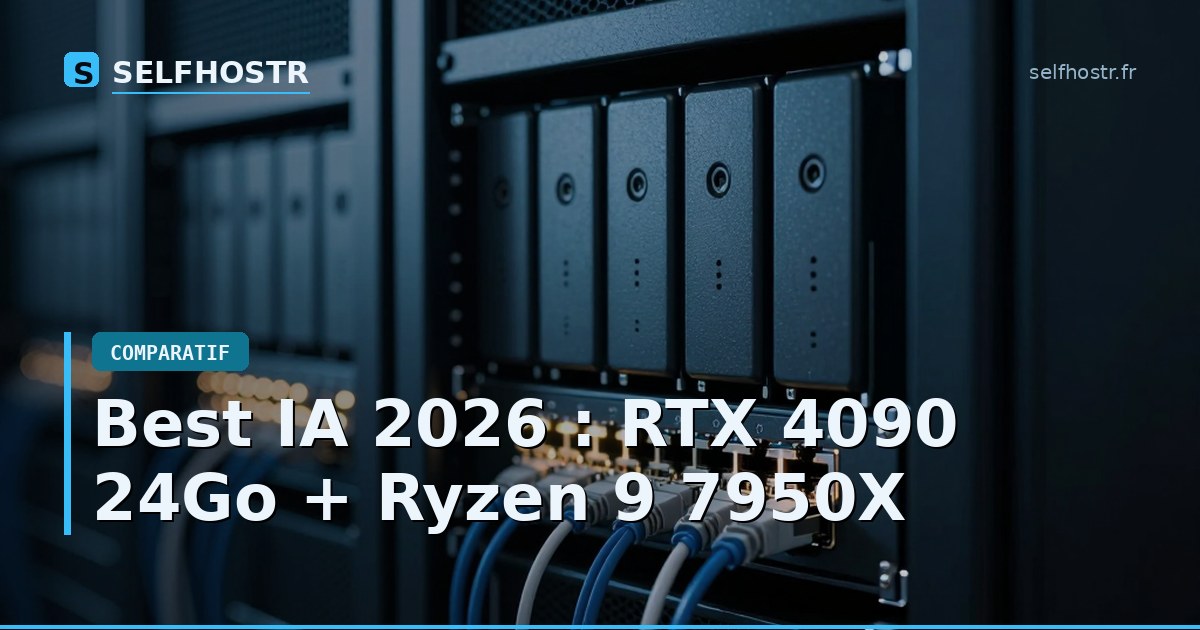 Best AI PC 2026: RTX 4090 24GB + Ryzen 9 7950X