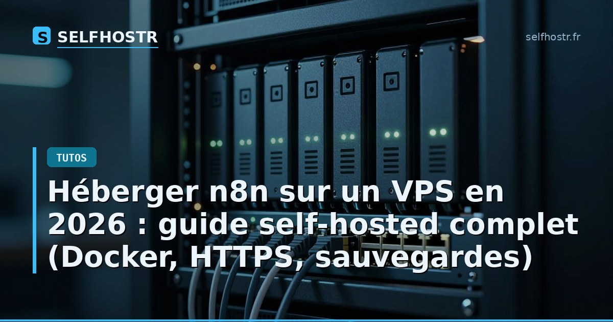 Hosting n8n on a VPS in 2026: Complete Self-Hosted Guide (Docker, HTTPS, Backups)