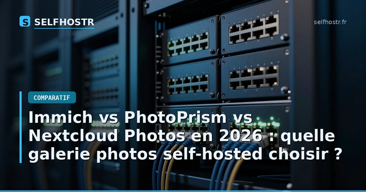 Immich vs PhotoPrism vs Nextcloud Photos in 2026: Which Self-Hosted Photo Gallery to Choose?