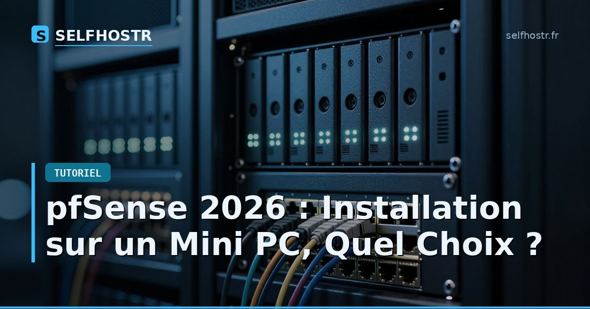 pfSense 2026: Installation on a Mini PC, What's the Best Choice?