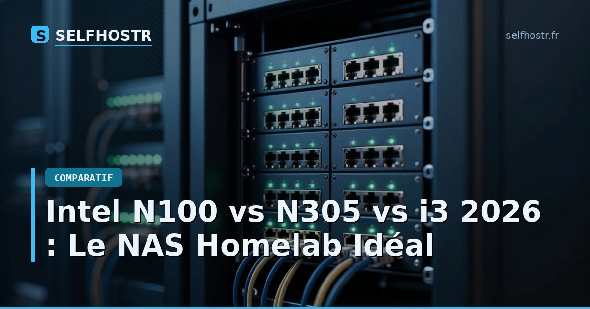 Intel N100 vs N305 vs i3 2026: Ideal Homelab NAS