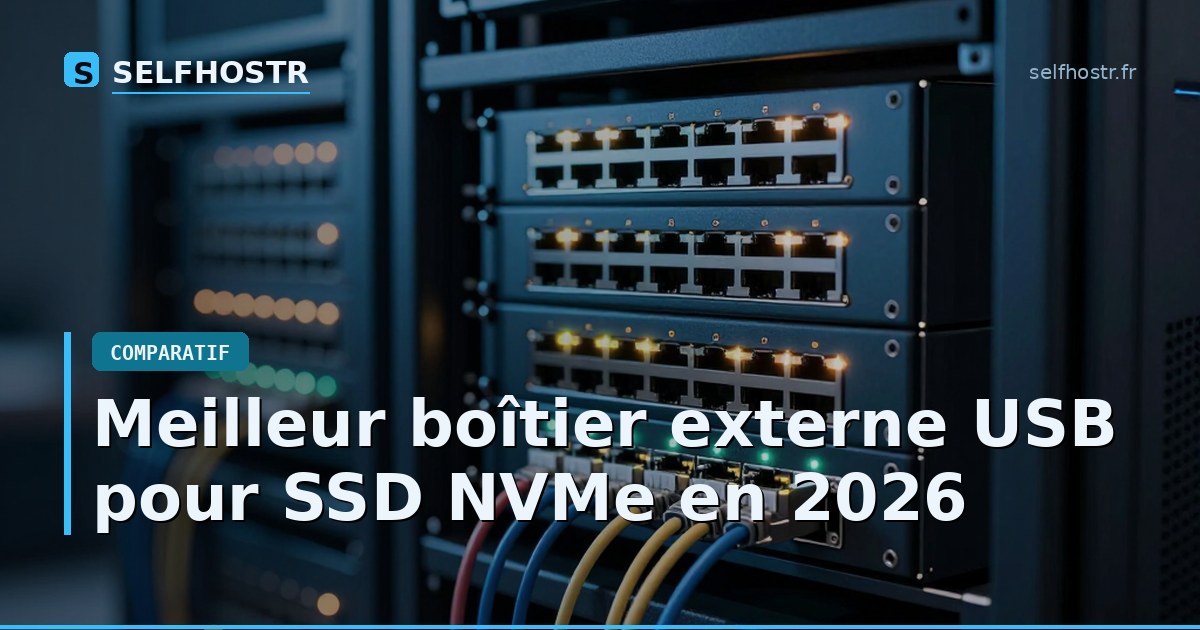 Best External USB Case for NVMe SSD in 2026