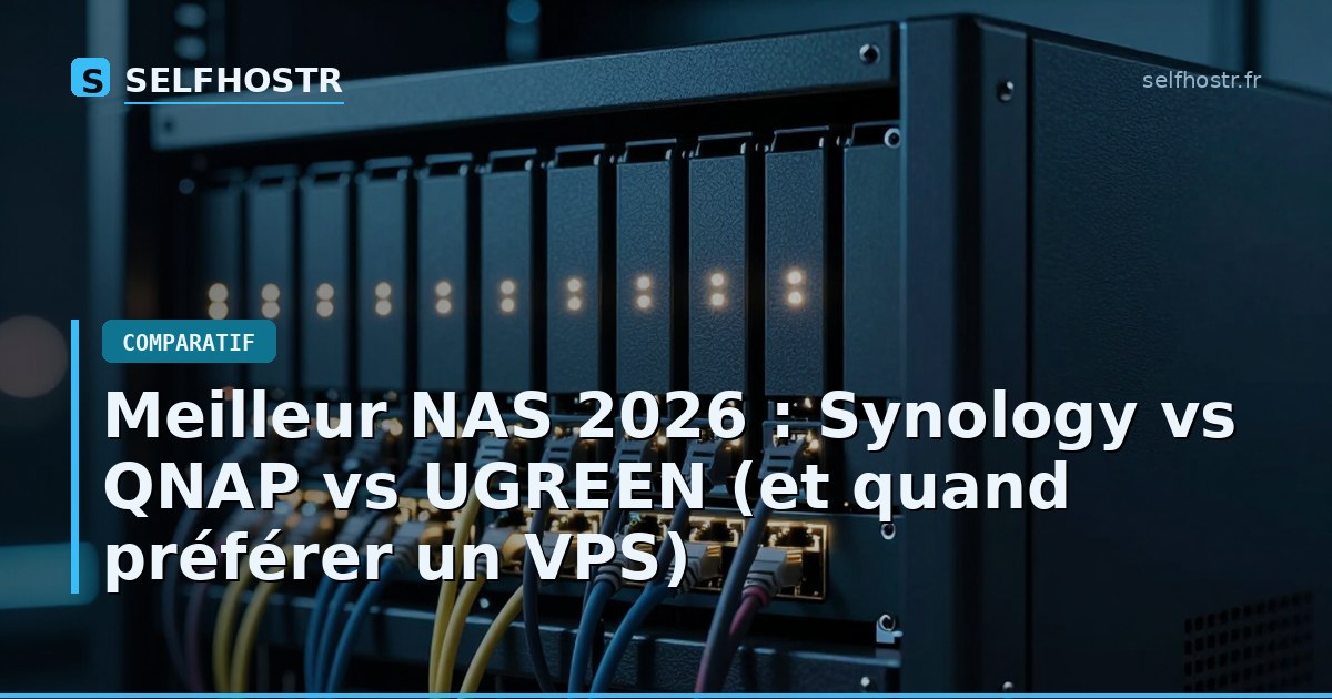 Best NAS 2026: Synology vs QNAP vs UGREEN (and When to Choose a VPS)