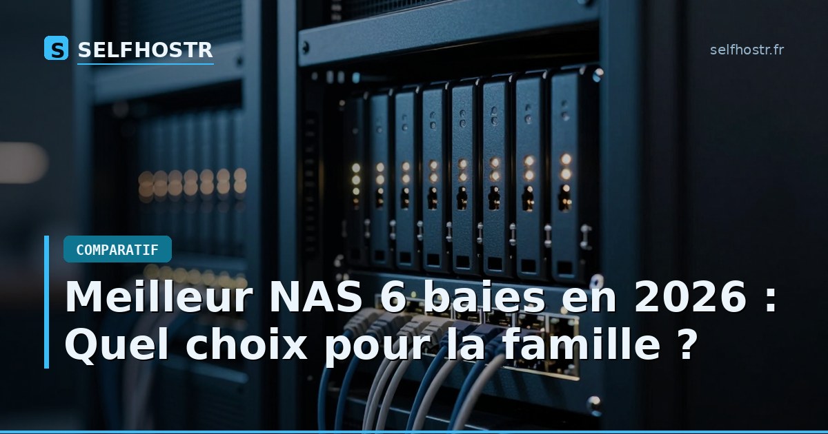 Best 6-Bay NAS for 2026: What's Best for the Family?
