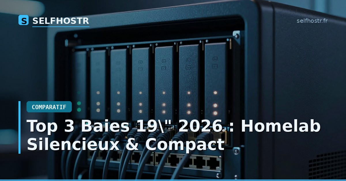 Top 3 19" Racks 2026: Quiet & Compact Homelab