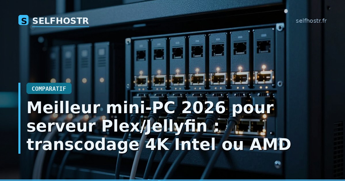 Best Mini-PC 2026 for 4K Plex/Jellyfin Quick Sync Server