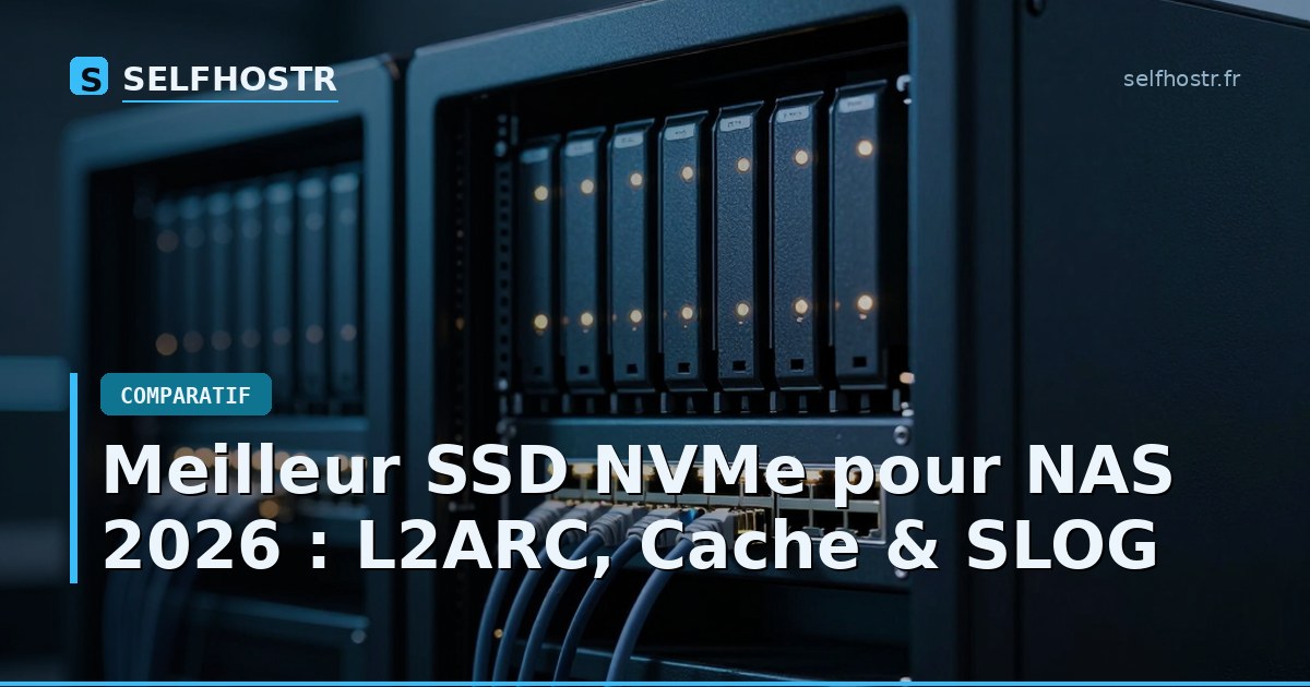 Best NVMe SSD for NAS 2026: L2ARC, Cache & SLOG