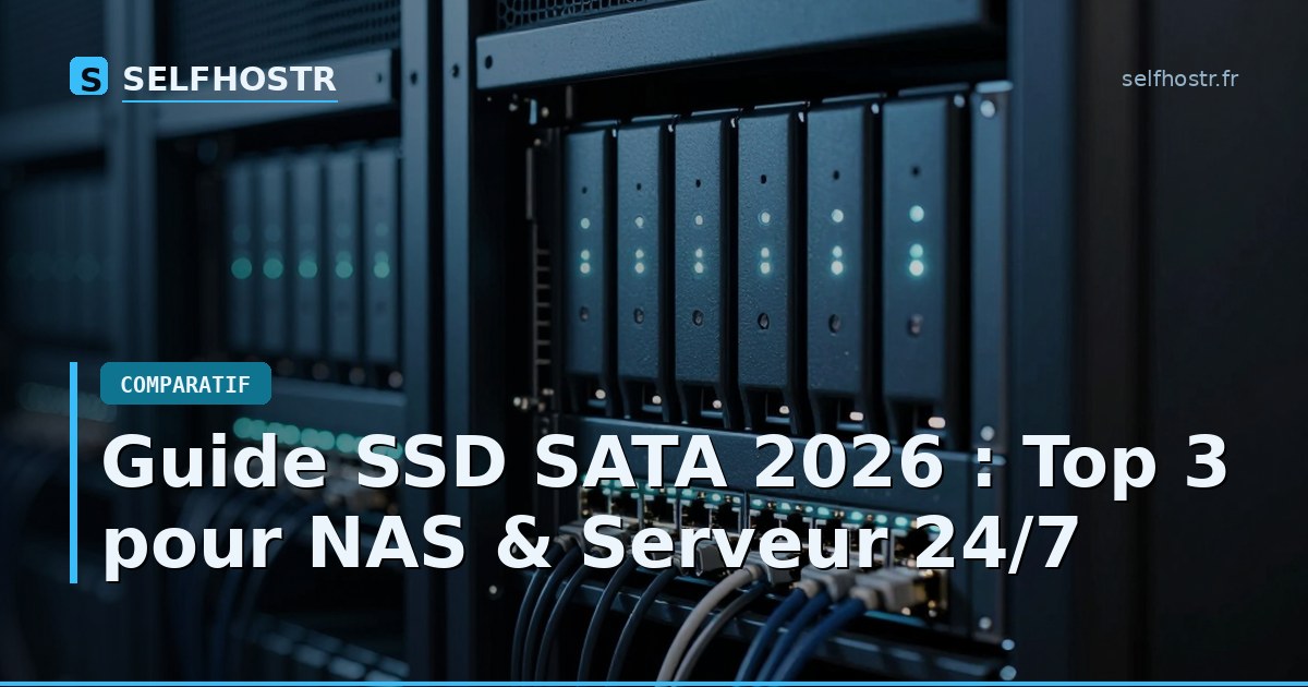 2026 SATA SSD Guide: Top 3 for 24/7 NAS & Server