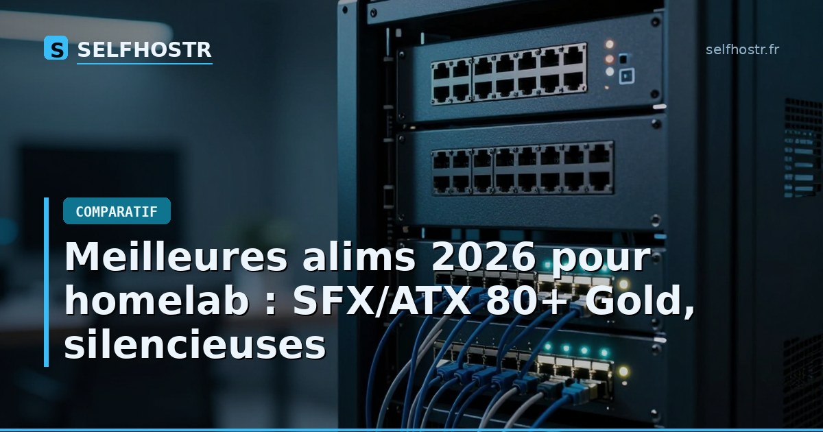Best 2026 Homelab PSUs: SFX/ATX 80+ Gold, Silent