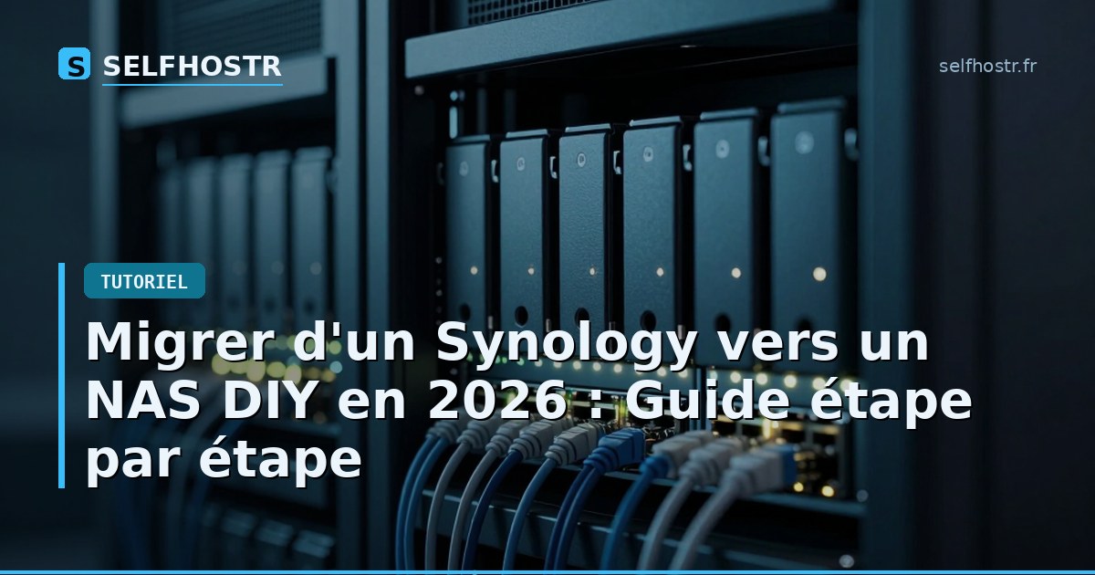 Migrating from a Synology to a DIY NAS in 2026: Step-by-Step Guide