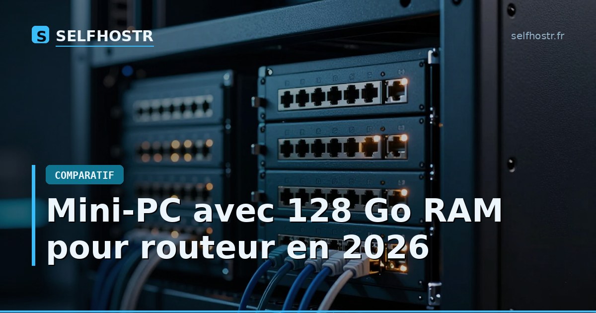 Mini-PC with 128 GB RAM for Virtual Router in 2026