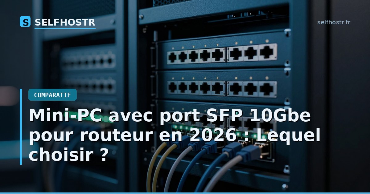 Best Mini-PC with SFP 10Gbe Port for Router in 2026: Which One to Choose?
