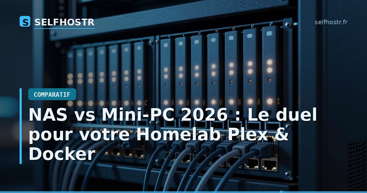 NAS vs Mini-PC 2026: The Showdown for Your Homelab