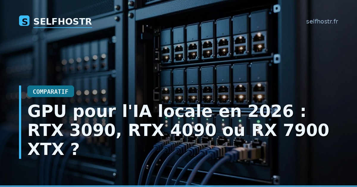 GPUs for local AI in 2026: RTX 3090, RTX 4090 or RX 7900 XTX?