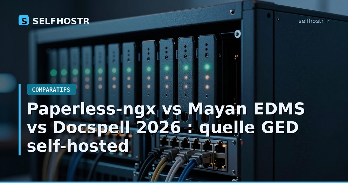 Paperless-ngx vs Mayan EDMS vs Docspell 2026: Best Self-Hosted DMS