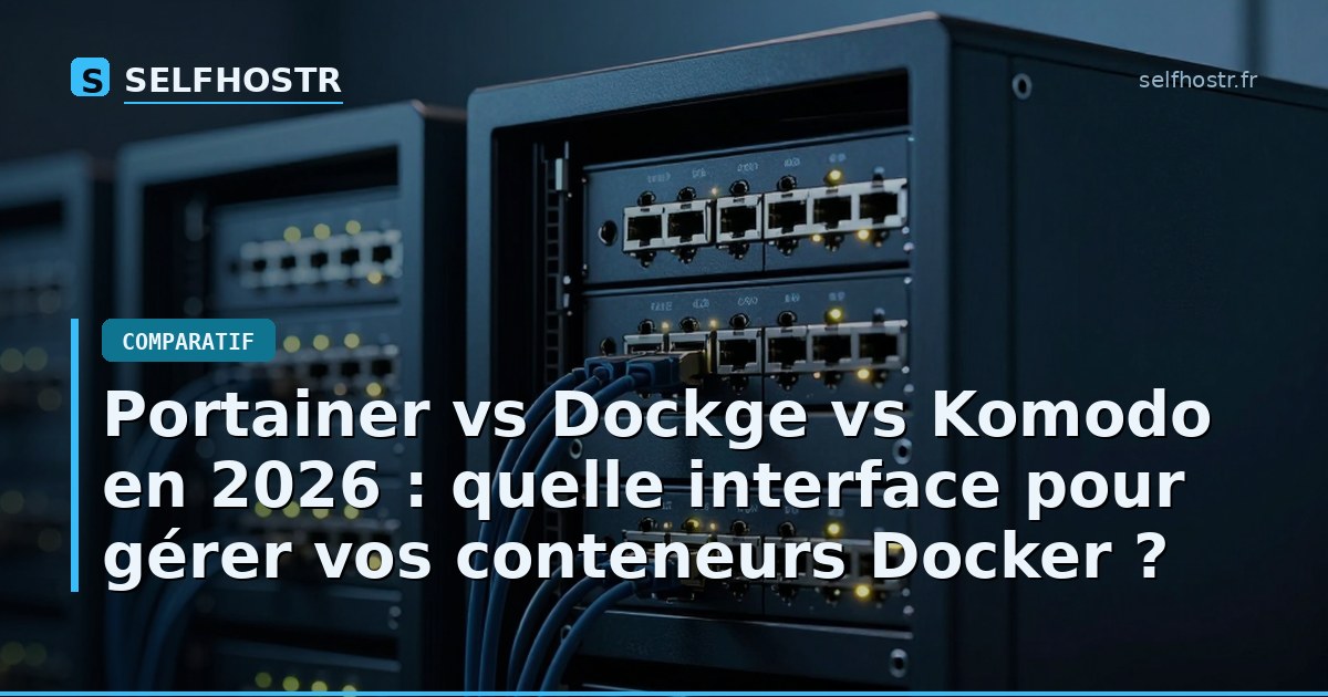 Portainer vs Dockge vs Komodo in 2026: Which Docker Container Management Interface?