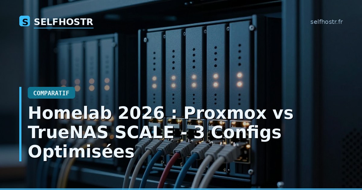 Homelab 2026: Proxmox vs TrueNAS SCALE - 3 Optimized Builds