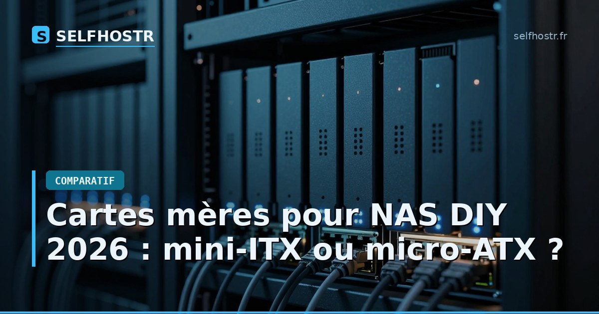DIY NAS motherboards in 2026: mini-ITX or micro-ATX?