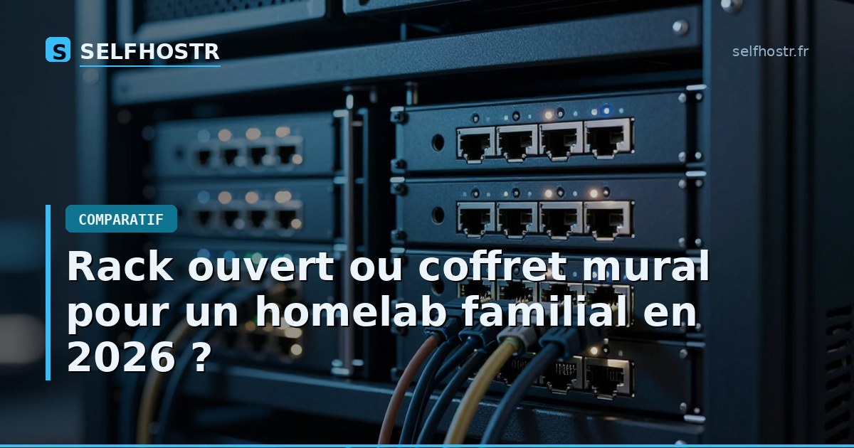 Open Rack or Wall Cabinet for a Family Homelab in 2026?