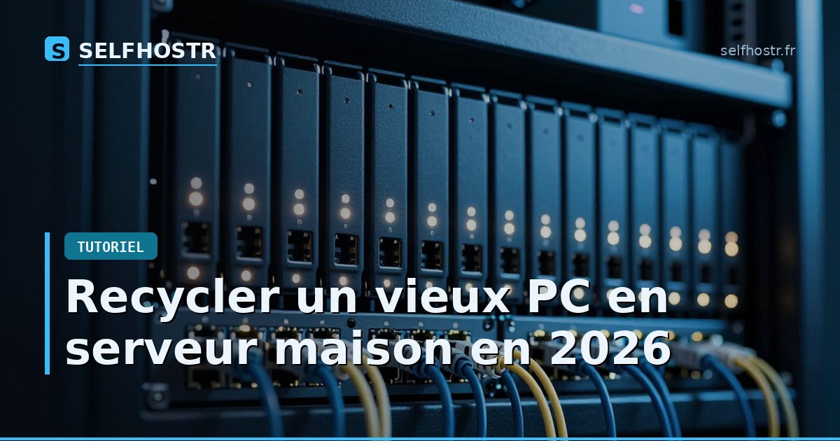 Recycle an Old PC into a Home Server in 2026