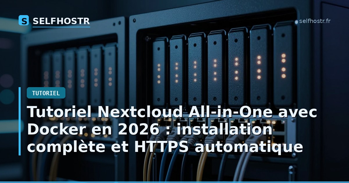 Nextcloud All-in-One Docker Tutorial 2026: Full Setup & Auto HTTPS
