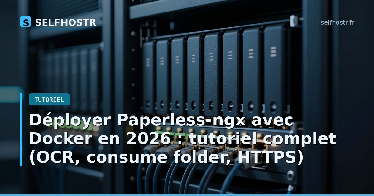 Deploy Paperless-ngx with Docker in 2026: Complete Guide (OCR, Consume Folder, HTTPS)