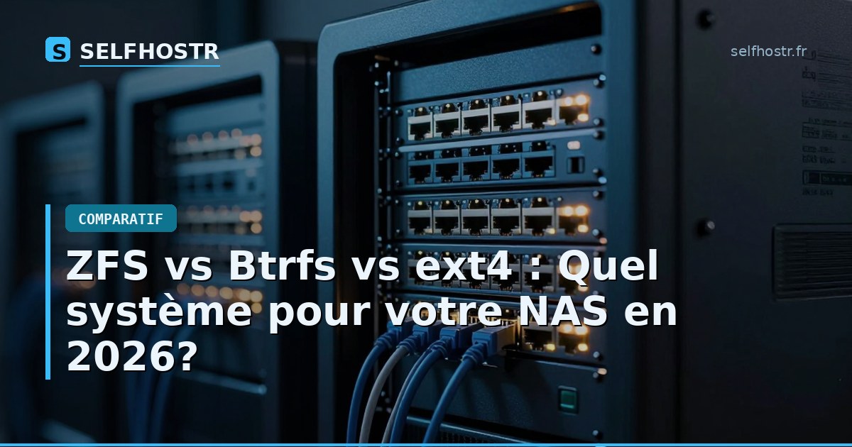 ZFS vs Btrfs vs ext4: Which File System is Best for Your NAS in 2026?